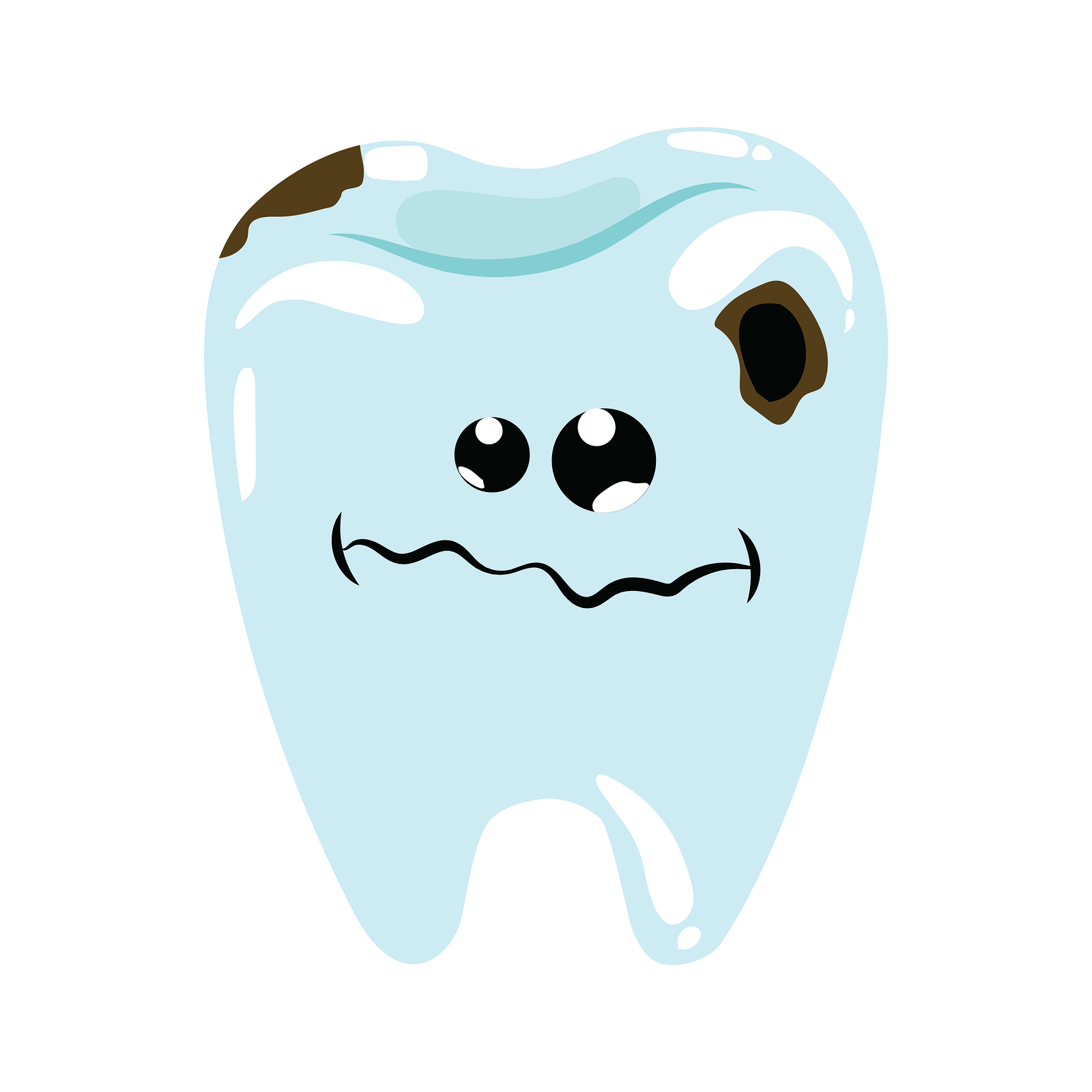 cavity tooth clipart