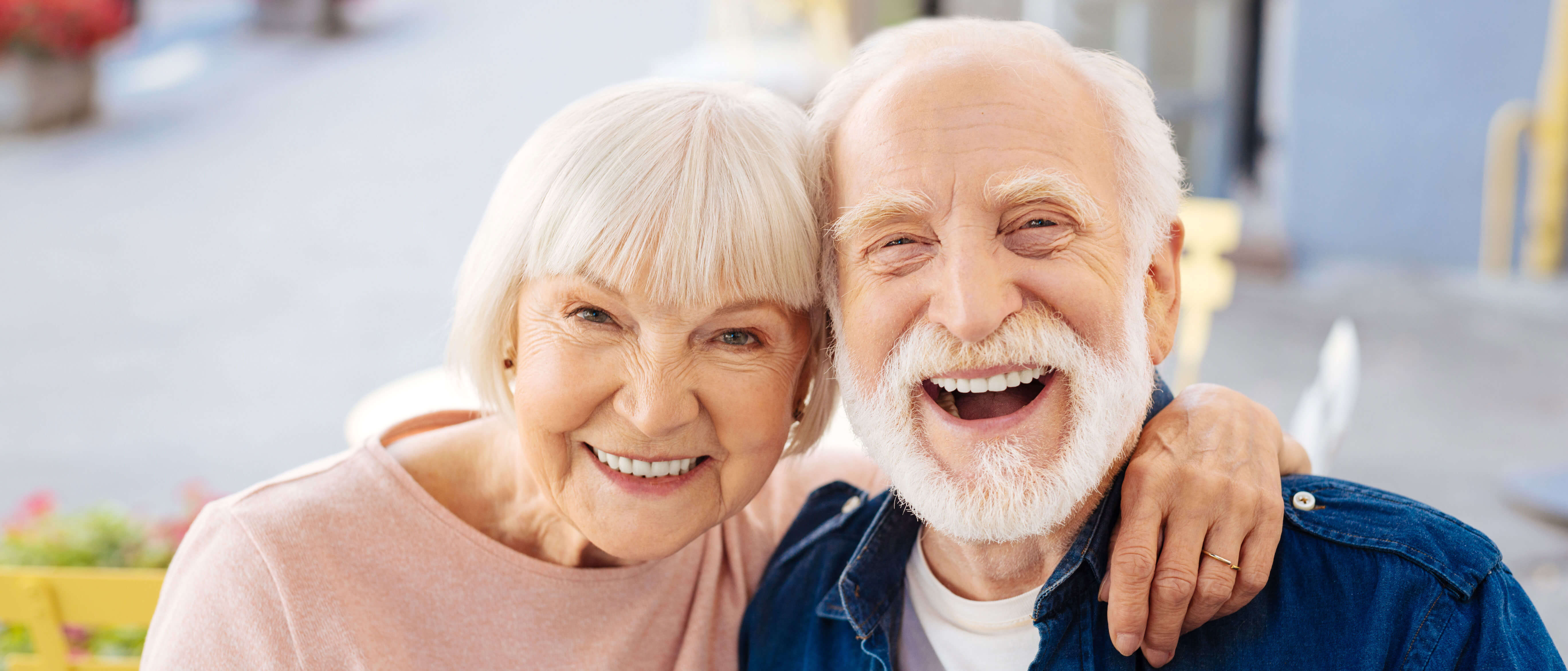 Image of Happy Old Couple Image of Happy Old Couple