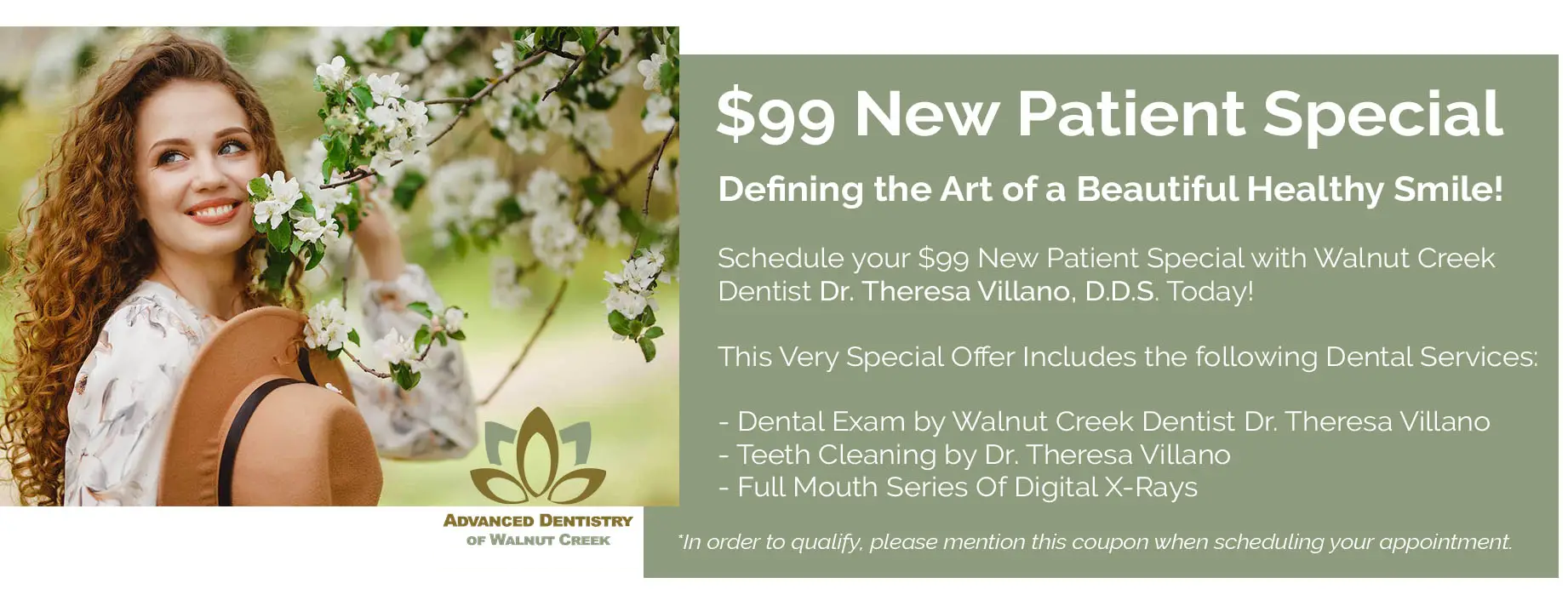 Special Offers Advanced Dentistry Of Walnut Creek Walnut Creek, CA