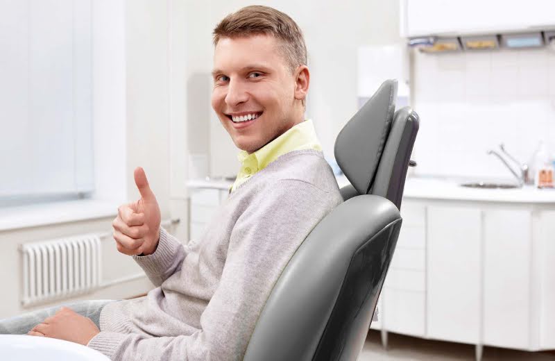 A Happy Patient Before a Biologic Dentistry Procedure A Happy Patient Before a Biologic Dentistry Procedure
