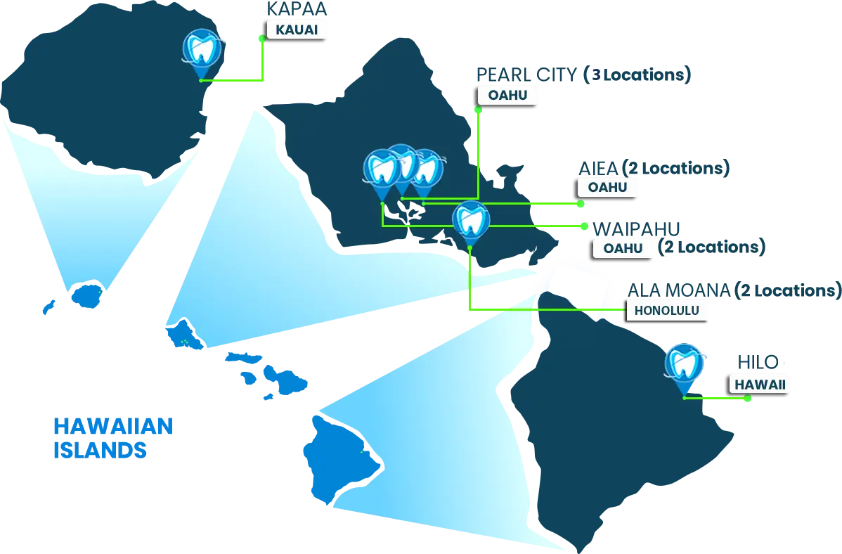 Our Locations Premier Dental Group HI Waipahu & Hilo & Aiea Medical Building & Pearl City